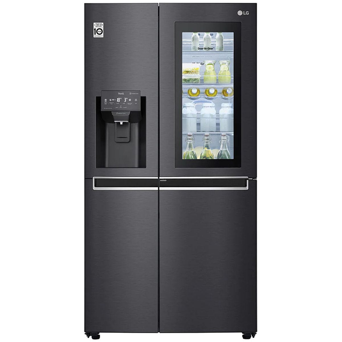 lg side by side fridge 668l