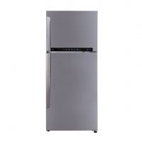 LG 437 Liter Top Mount No-Frost Refrigerator Shiny Steel