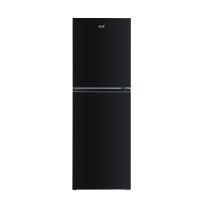 Eco+ 290 Liter Frameless Glass Door Refrigerator Black