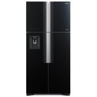 Hitachi 586 Liter French Door Refrigerator Glass Black Color [4 Door]