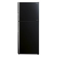 Hitachi 403 Liter Stylish Line Refrigerator Glass Black Color