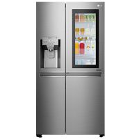 LG Instaview Refrigerator 668 Liter Noble Steel