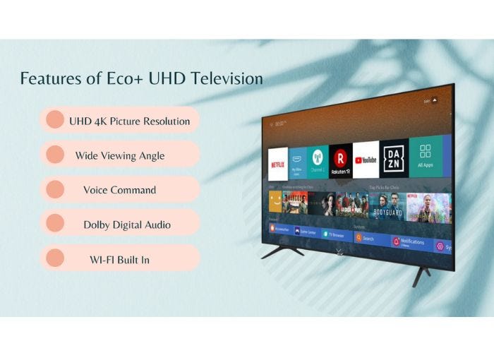 eco+ TV Features