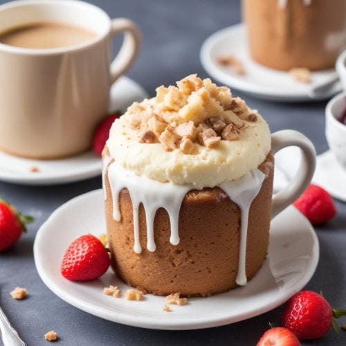 Microwaved Mug Cake