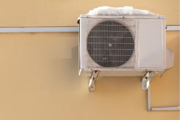 Aging Air Conditioner Unit